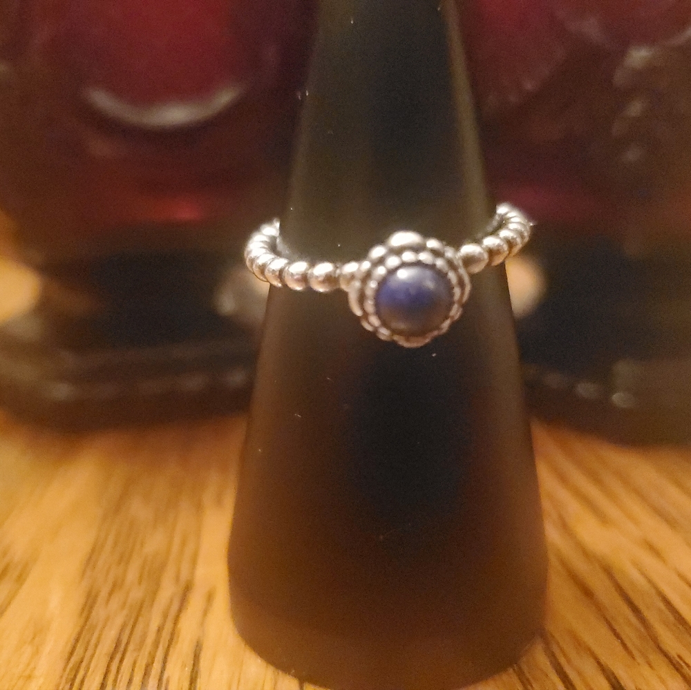 Ring sz 10 labradorite sterling silver ring